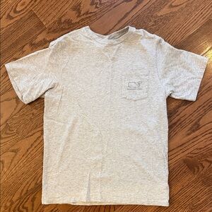 Vineyard Vines Light Gray Boys Short Sleeve Tee